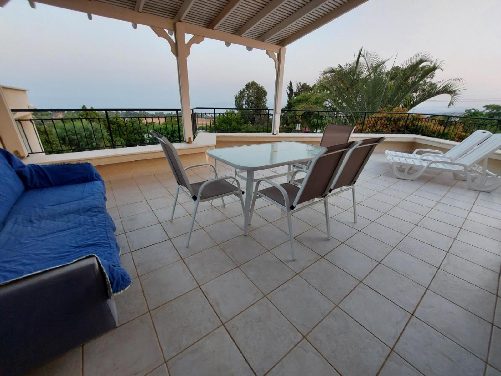 Apartament למרפסת La Balcona Chorazim Pokój zdjęcie
